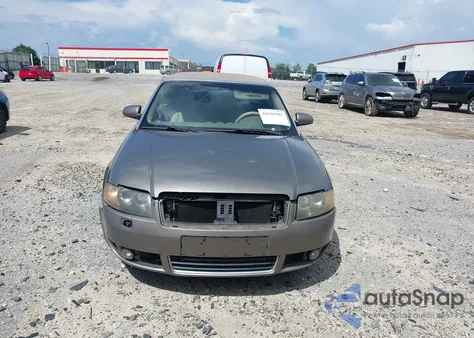 2006 Audi A4 1.8T from USA, damaged, VIN WAUAC48H76K001122